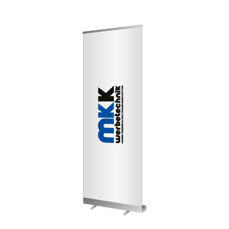 Roll-Up Budget | B 60 cm x H 200 cm | einseitig bedruckt